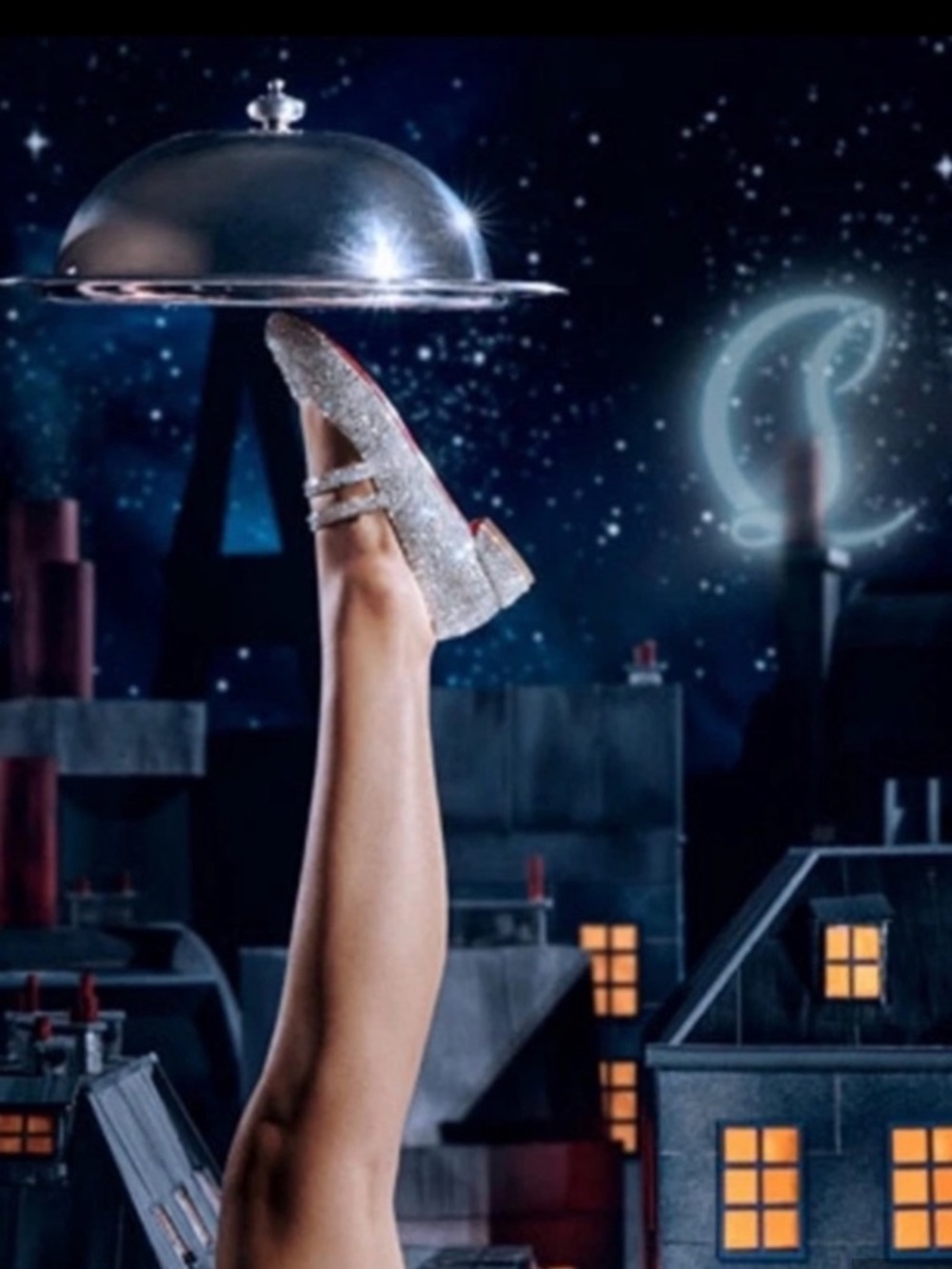 Christian Louboutin Sweet
Jane Strass Crystal Wedding
collection RETAIL 3,995 - Picture 2 of 10